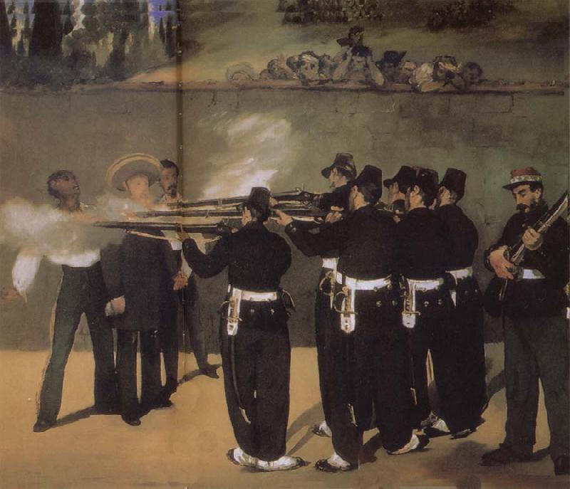 Francisco Goya Edouard Manet,Execution of Maximillian Sweden oil painting art